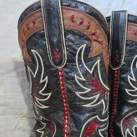 Tony Lama Cowboy Boots - Picture 2 of 9